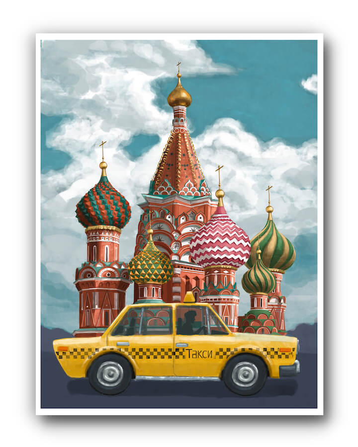 Moscow Poster